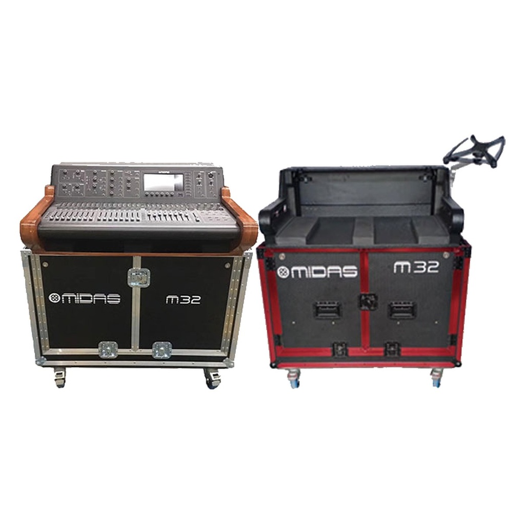 ORBi Midas M32 Hydraulic Flight Case