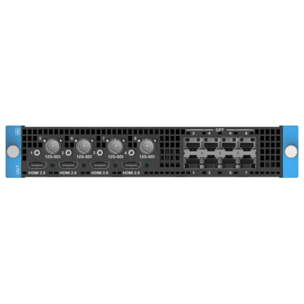 [S04030124] Pixelhue Q8 Output Card - 4x HDMI 2.0, 4X 12G SDI, 8X 10G OPT *4 Concurrent outputs HDMI/SDI (Q8-OC-1)