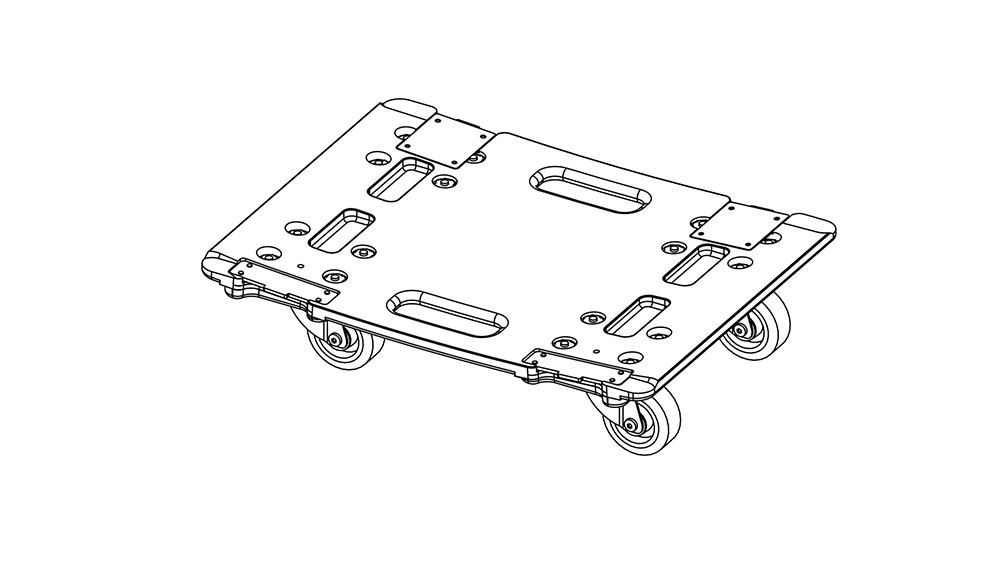 Nexo Wheelboard for L15 LNTWB15
