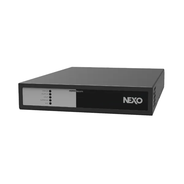 [NANONXAMP4D] Nexo 4 x 250W Digital Amplifier and Controller with Dante NANONXAMP4D