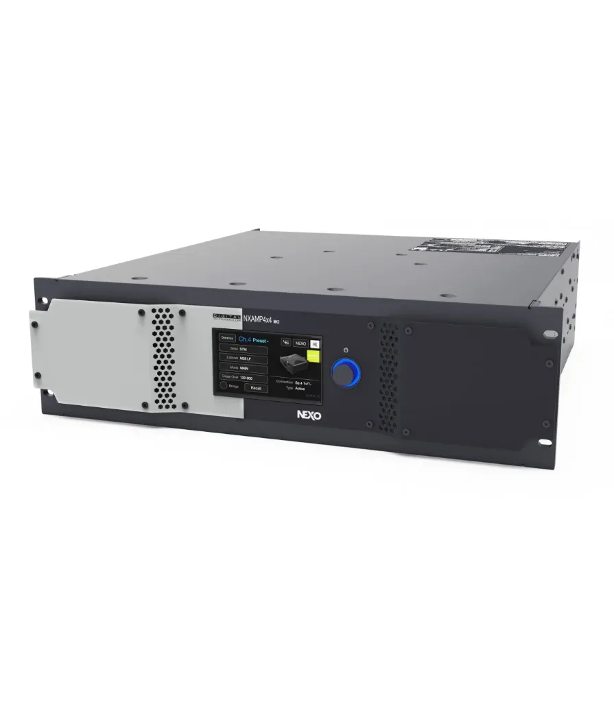 [NXAMP4X4MK2] Nexo Networked Powered Digital TD Controller , 4 x 4500 W Amplifier NXAMP4X4MK2