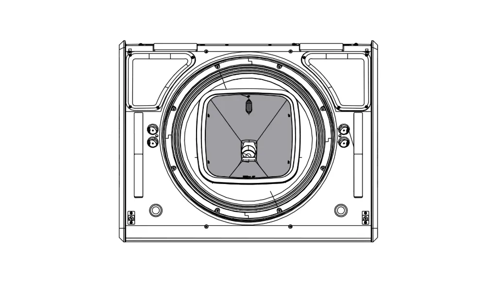 Nexo PS Flange Dispersion Adapter for P15 PNUP15FLGPS