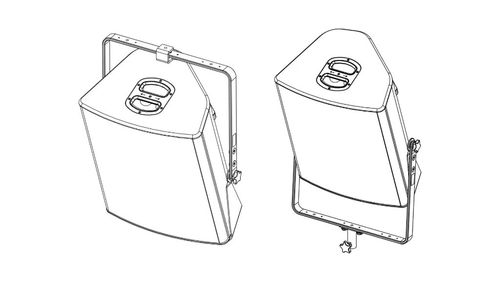 Nexo Vertical Bracket for P18 PNUVBRK18
