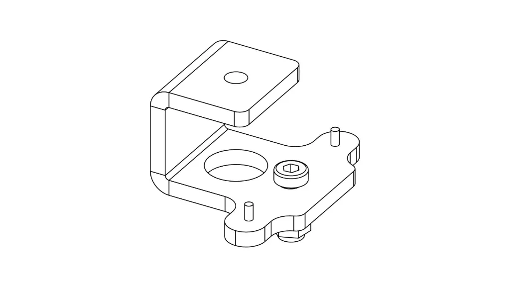 Nexo VERSATILE CEILING MOUNT ADAPTER FOR EPS AND P SERIES  VNICLADAPT