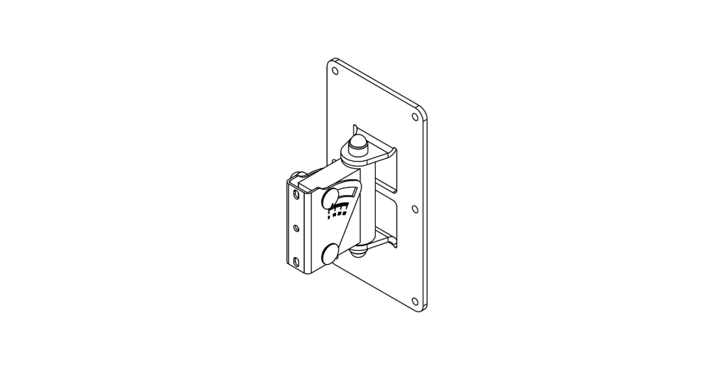 Nexo Wall-Mount For ID Series [Black] VNIWM02